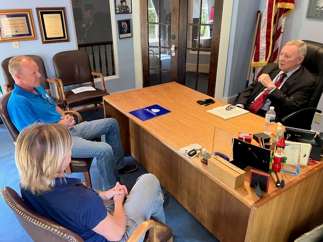 DURBIN MEETS WITH ILLINOIS PORK PRODUCERS ASSOCIATION IN SPRINGFIELD